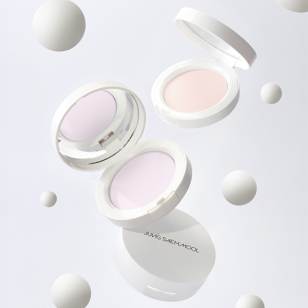 Jung Saem Mool Pro-lasting Finish Powder Pact #Sheer Lavendar #Sheer Pink