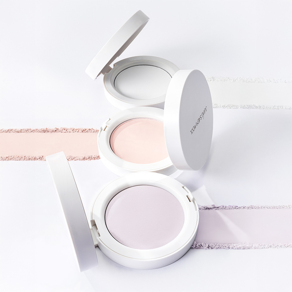 Jung Saem Mool Pro-lasting Finish Powder Pact #Sheer Lavendar #Sheer Pink