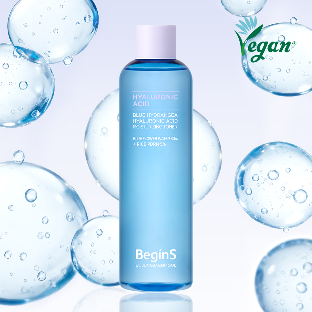 Begins by Jung Saem Mool Blue Hydrangea Hyaluronic Acid Moisture Toner