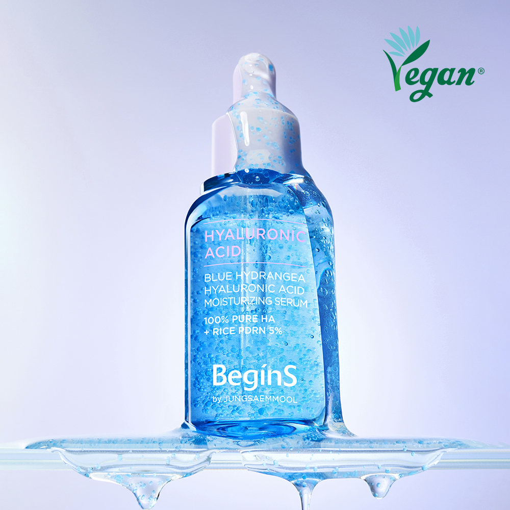 BeginS by JUNGSAEMMOOL Blue Hydrangea Hyaluronic Moisture Serum 30ml